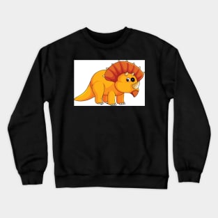 yellow t rex Crewneck Sweatshirt